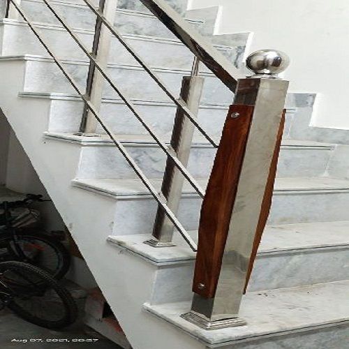 Aluminum Railing Light In Weight And Solid Arm Length: 500 Inch (In)