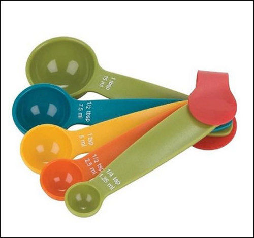 Ce-218 5 Pcs Plastic Measuring Spoon For Home