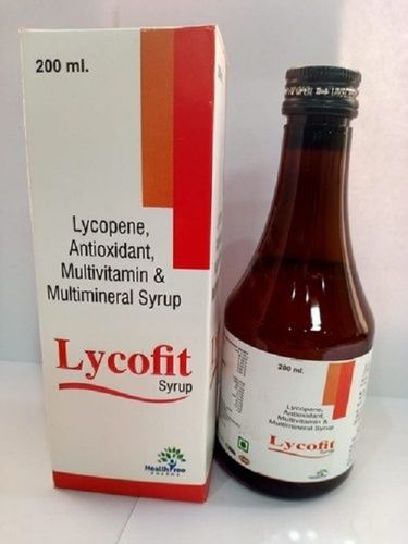 Lycopene, Antioxidant, Multivitamin And Multimineral Syrup Ingredients: Lycopene