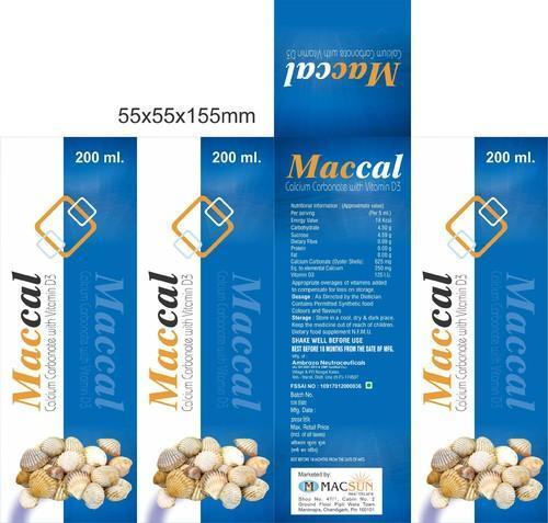 Maccal Syrup