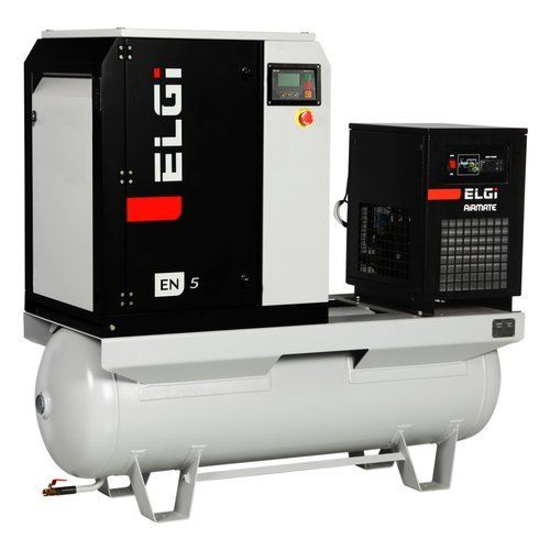 Sturdiness In Construction Hassle Free Installation En 5 Tank Mount Screw Air Compressor Voltage: 220V Ac Volt (V)