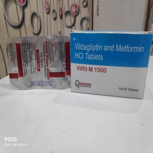 Vifit-M Vildagliptin And Metformin Hcl Tablets