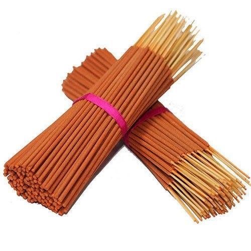 White Raw Agarbatti (Incense Stick) For Worship 30-35% Absorption Ratio