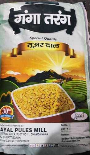 Yellow 100% Purity Organic Toor Dal For Cooking Used Long Shelf Life