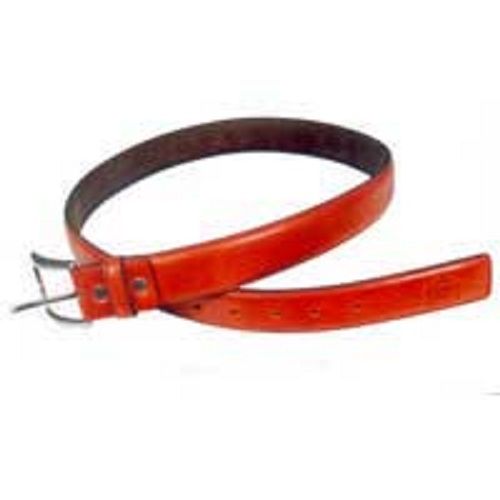 Comes In Various Colors Attractive Design, Plain Gents Anti Wrinkle Leather Belts For Party Wear With Metal Buckle