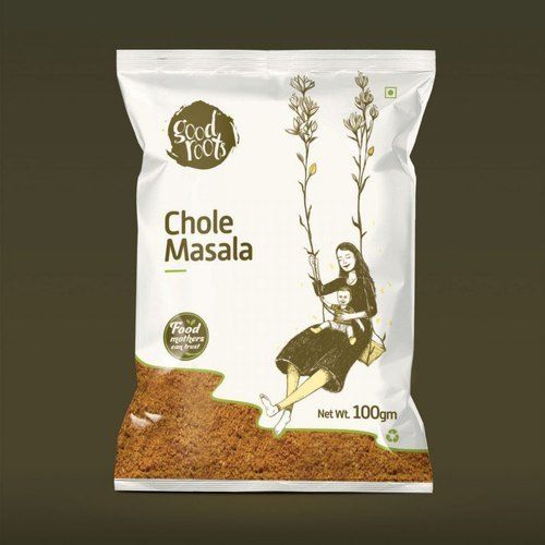 Brown Chole Masala Powder 100Gm For Food With 12 Months Shelf Life With 100% Purity