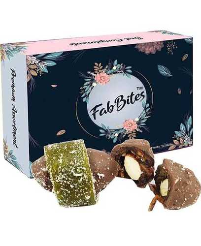 Fab Bite Premium Assortment Flavored Handmade Dry Fruits Chocolates, 250 Gm