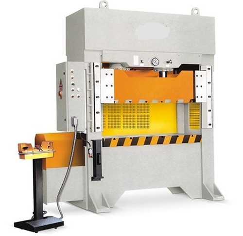 H Frame Hydraulic Press Machine (Capacity 5 To 1500 Tons) - Color: Silver