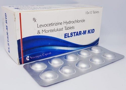 Levocetirizine Hydrochloride And Montelukast Antihistamine (Anti-Allergic) Tablets