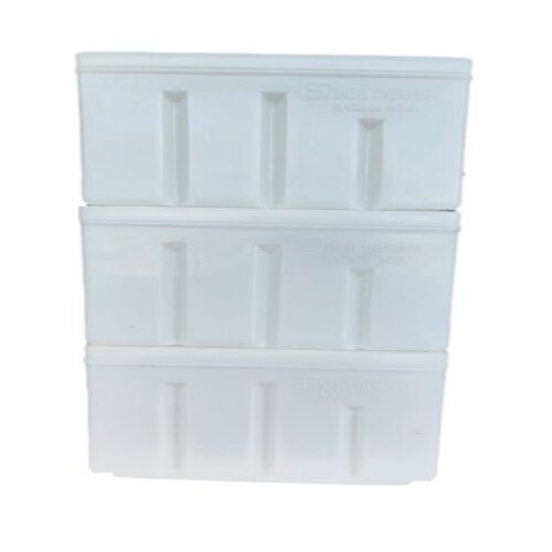 Solid Box Style Semi Glossy Finish Rectangular Shape Industrial Doff Basket Cum Plastic Crate