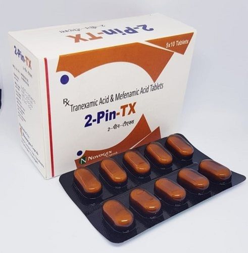 Tranexamic Acid And Mefenamic Acid 750 MG Prescription Tablets For Menstrual Pain And Bleeding
