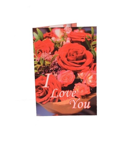 Multi Color Ttc - Musical Singing I Love You Greeting Card For Lover, Wife, Husband Fiance And Fiancee