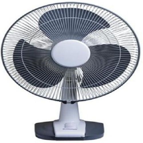 Aluminum Aluminium White Colour Table Fan With 230 Volt