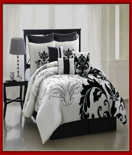 Anti Shrink and Easy To Clean Full Size Cotton Printed Bed Sheet For Home and Hotel