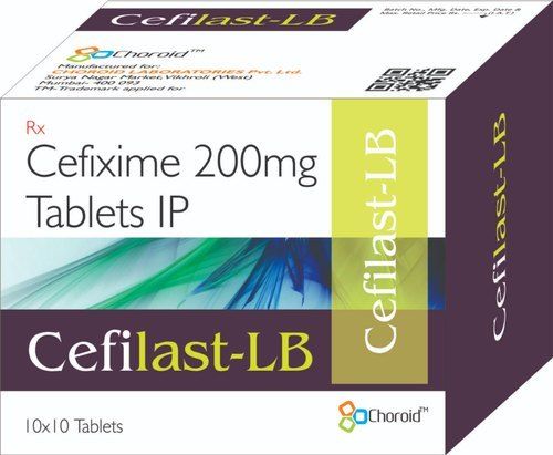 लैक्टोबैसिलस टैबलेट (Cefilast-lb) के साथ Cefixime 200 Mg