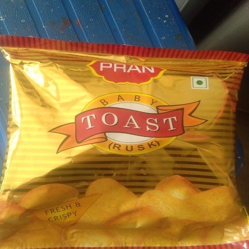 Crispy And Crunchy Pran Baby Rusk Toast without Trans Fat and Preservatives 