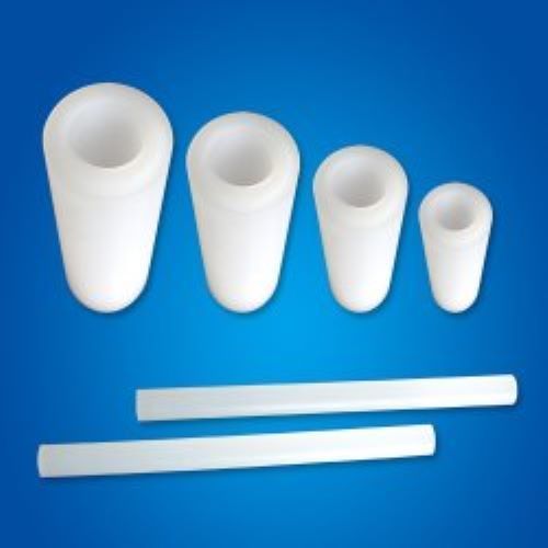 D55 Hardness Round White Ptfe Sleeve With -200A  C To 260A  C Operating Temperature Tensile Strength: 250 Kilopascals (Kpa)