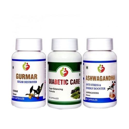 Diabetic (Blood Sugar Control) Care Combo Capsules With Gurmar And Ashwagandha