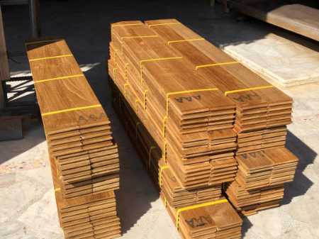 Dry and Ready to Use Burmese Teak Wood