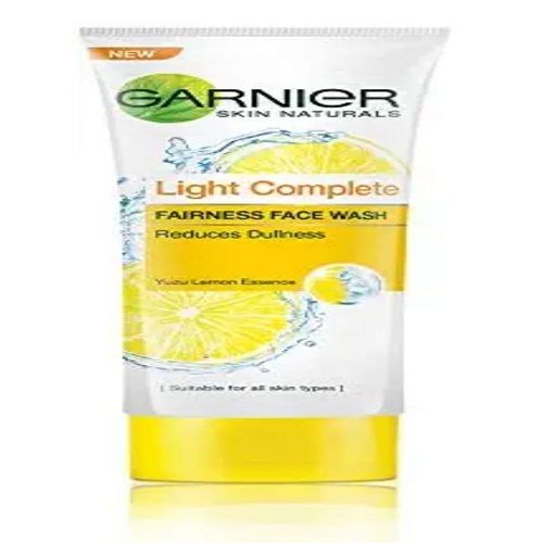 Waterproof Garnier Skin Naturals Light Complete Facewash, 50G Reduce Dullness