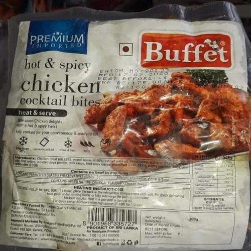 Hot And Spicy Chicken Cocktails Bites Heat And Serve