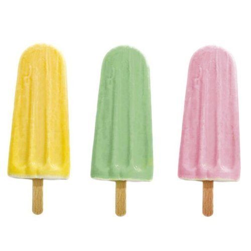 Supreme Quality Wooden Ice Cream Sticks Pack of 50 Pieces, Multi Color