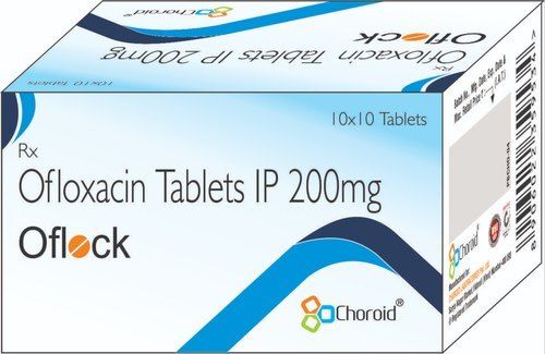 Ofloxacin 200 Mg Tablets (Oflock-200) Ingredients: Ofoxacin