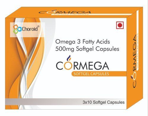 Omega 3 Fatty Acids Softgel Capsules (Cormega)