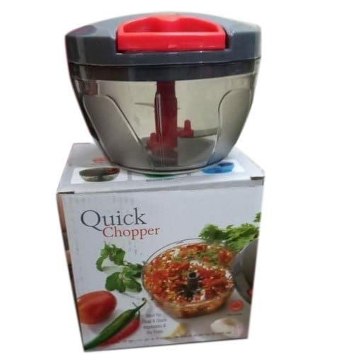 Plastic Handy Mixi Quick Chopper with Sharp Stainless Steel Blades