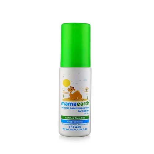 Sensitive Skin Mamaearth Mineral Based Sunscreen Liquid Baby Lotion (100 Ml)
