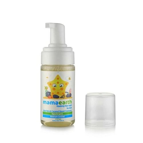 Soap Free Mamaearth Foaming Sensitive Skin Baby White Face Wash (120 Ml) Size: 50 X 50 X 100 Millimeters