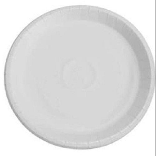100 Percent Natural and Eco Friendly White Colour Paper Plate