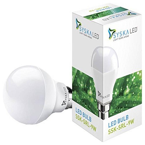 White Aluminum Led Light Bulbs, Consume 90% Less Energy Contrasted With Radiant Bulbs