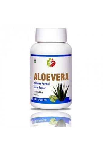 Ayurvedic Aloe Vera Extract 500 MG Capsules For Digestion And Skin Care