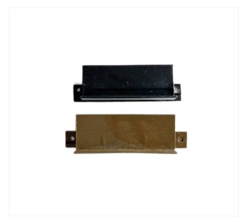 Black and Brown Color Polished Finished and Rust Resistant Metal Door Lock