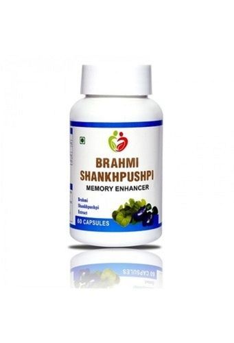 Brahmi (Bacopa Monnieri) And Shankhpushpi (Convolvulus Prostratus) Memory Booster Capsules Age Group: For Adults