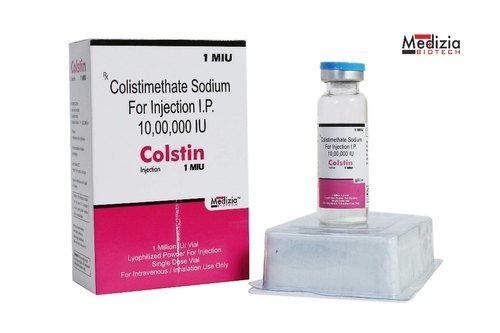 Liquid Colistimethate Sodium For Injection Ip 1000000 Iu