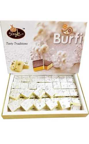 Delicious Tasty And Mouth Melting Fresh Mawa Burfi with Smooth Texture 