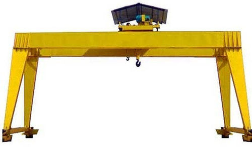 Easy Installation Heat Resistance Color Coated Electric Double Girder Goliath Crane