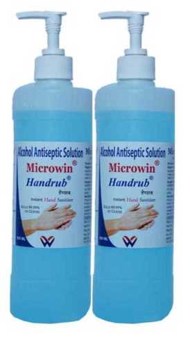 Personal Care Microwin 500 Ml Liquid Hand Rub Sanitizer 100ml