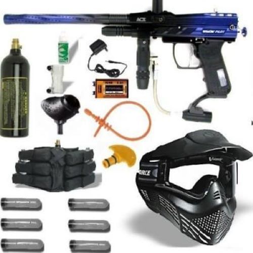 Multicolour Ready Play Paintball Equipment Package Kit