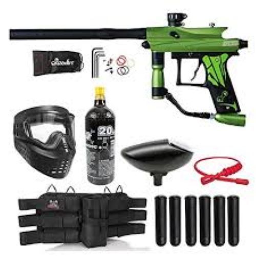 Multicolour Ready Play Paintball Equipment Package Kit