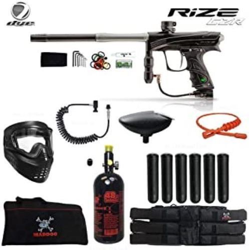 Multicolour Ready Play Paintball Equipment Package Kit