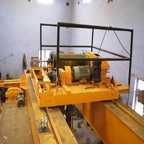 Robust Construction Longer Running Life Color Coated Electric Trolley Cranes Application: Railway