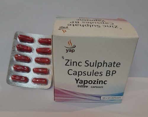 Yapozinc Capsule Bp Ingredients: Zinc Sulphate