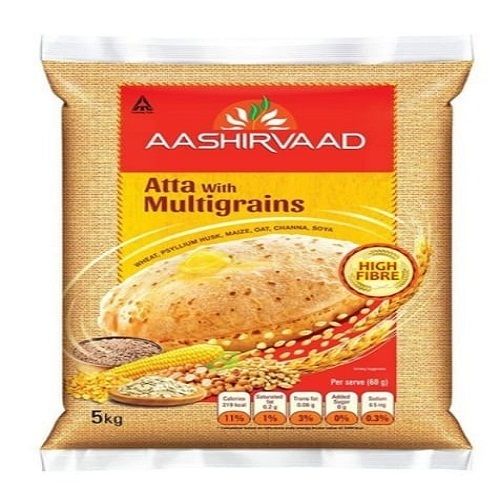 100 Percent Pure and Natural Aashirvaad Atta With Multigrains, 5kg