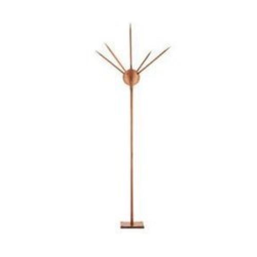 14mm Threaded Diameter Triple Pole Single Phase Copper Lightning Arrester With 300 Mm Rod Length