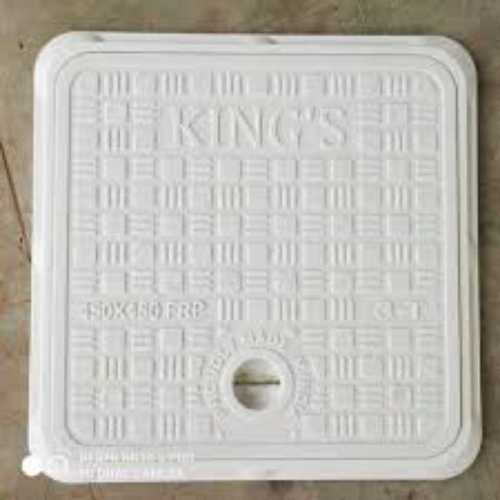 Construction Use Square Shape Frp White Manhole Covers With Perfect Shape Application: Water Supply