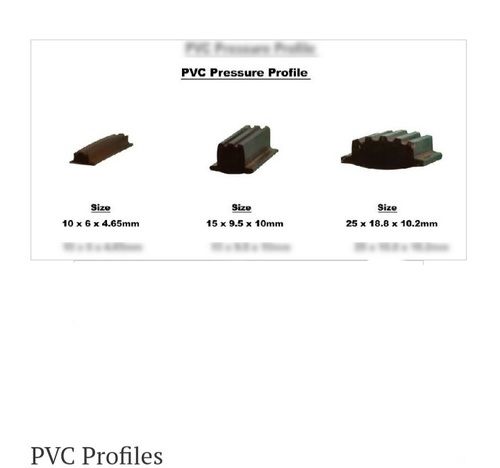 Black Crack Proof High Strength And Perfect Shape Corrosion Resistant Pvc Pressure Profiles