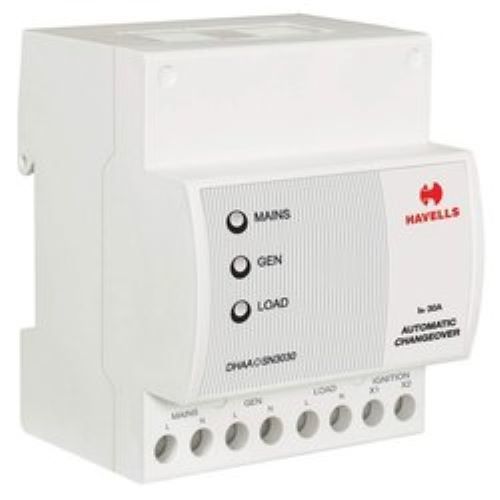 Electrical Transfer Single Pole And Neutral (Spn) Havells Automatic Changeover Switch